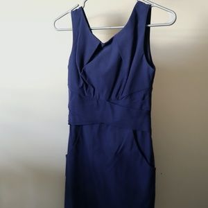navy formal dress perfect for weddings